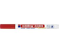 Edding - Marqueur à craie 4085 rond 1-2 mm rouge | 10 pièces