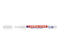 Marqueur craie liquide pointe ogive E 4095 - blanc EDDING