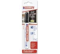 Edding - Marqueur à craie 4095 rond 2-3 mm noir, blister de 1 pièce | 10 pièces