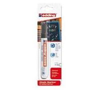 Edding - Marqueur à craie 4095 rond 2-3 mm noir, blister de 1 pièce | 10 pièces