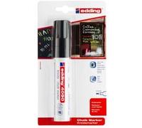 edding Marqueur à craie pour fenêtre 4090 Noir 4–15 mm – Blister