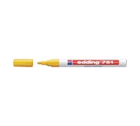 Edding Marqueur à encre 751 jaune graduation 1-2 mm pointe ronde Quantité:10