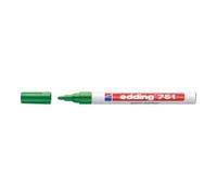 Edding Marqueur à encre 751 vert graduation 1-2 mm pointe ronde Quantité:10