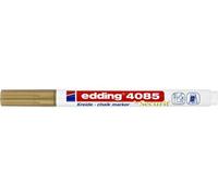 Edding - Marqueur à la craie 4085 rond 1-2 mm doré | 10 pièces