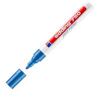 edding Marqueur à peinture 750 à pointe ogive 2 - 4 mm bleu