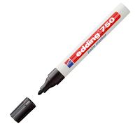 edding Marqueur à peinture 750 à pointe ogive 2 - 4 mm noir