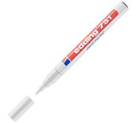 edding Marqueur à peinture 751 à pointe ogive 1 - 2 mm blanc