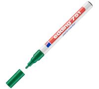 edding – Marqueur peinture 751 – pointe ogive 1–2 mm – Vert