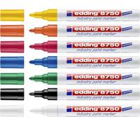 Edding - Marqueur à peinture 8750 Industrie 2-4 mm vert | 10 pièces