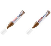 Edding Marqueur acrylique e5000 race noisette (Lot de 2)