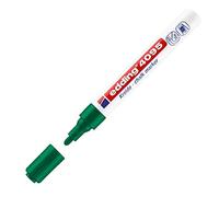 edding Marqueur craie 4095 - Vert - 10 marqueurs à craie - Pointe ronde 2-3 mm - Pointe moyenne - effaçable à l'eau - Pour tableau noir, fenêtre, verre, miroir - Marqueurs à craie liquide pour une