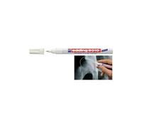 edding 8010 marqueur spécial radiologie - blanc - 1 marqueur pour radiographies - pointe fine,8 mm - pour radiographies et tomographies par ordinateur, négatifs, diapositives