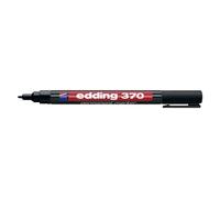 Edding 370 4-370001 Marqueur permanent noir résiste à l'eau: oui