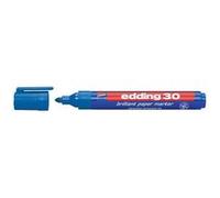 edding - Marqueur papier brillant 30, pointe ogive, vert Vert G