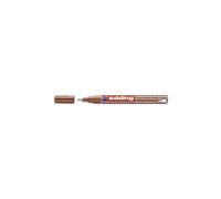 Edding Marqueur Peinture Encre Permanente Laquée Cuivre, Pour Toutes Surfaces, Pointe Extra Fine