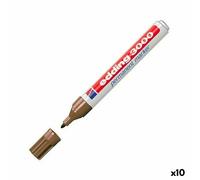 Edding Marqueur permanent 3000 Marron (10 Unités)