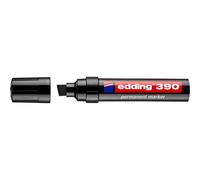Edding Marqueur Permanent 390 Noir Pointe Biseautée 4-12 Mm