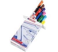 edding - marqueur permanent 400, pointe ogive, set de 10 G