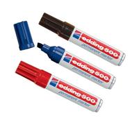 Edding Marqueur permanent 500 noir graduation 2-7 mm pointe conique EDDING Quantité:10