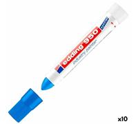 edding Marqueur permanent 950 Pointe ogive 10 mm Bleu