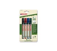 Edding Marqueur Permanent Ecoline E-21 Jeu De 4 Pièces En Couleurs Assorties 1 Unité(S)
