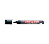 edding Marqueur pour tableau blanc 360 – pointe ronde 1,5-3 mm – noir – effaçable – 1 stylo