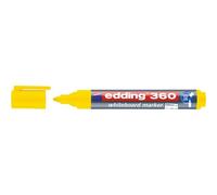 Edding Marqueur Pour Tableaux Blancs 360 Jaune Pointe Ronde 1,5-3 Mm