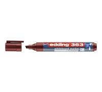 Edding Marqueur Pour Tableaux Blancs 363 Marron Pointe Biseautée 1-5 Mm