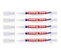 Edding Marqueur spécial 950 10 mm 10 mm 5 x blanc