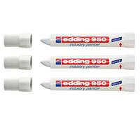 edding Marqueur spécial 950 Industry Painter, 10 mm | (3 marqueurs, blanc)