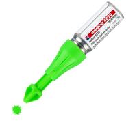 Edding Marqueur spray 8870 pour trous de perçage et zones inaccessibles - Marqueur à craie vert effaçable jusqu’à 50 mm de profondeur, pour pro et bricolage - Utilisation jusqu’à 250 pulvérisations