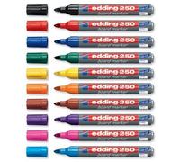 Edding Marqueur tableau blanc edding 250 noir, bleu, rouge, vert 4-250-4 4 pc(s)