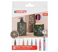EDDING Marqueurs à peinture brillante Multicolore 751