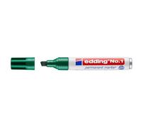 Edding No.1 marqueur indélébile Pointe biseautée Vert