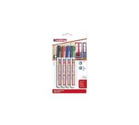 Edding Permanent-Marker E-3000 noir, Rot, verde, bleue Rundform 1.5 - 3 mm 4 St.