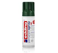 Edding 5200 spray permanent - vert mousse mat - 200 ml - peinture acrylique pour peindre ou décorer verre, métal, bois, céramique, plastique, toile - peinture acrylique en aérosol