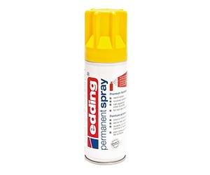 Edding Permanent Spray Peinture Acrylique Jaune Bombe aérosol 200 ML