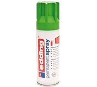 Edding 5200 spray permanent - vert jaune mat - 200 ml - peinture acrylique pour peindre ou décorer verre, métal, bois, céramique, plastique, toile - peinture acrylique en aérosol