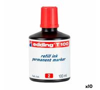 Edding Recharge d'encre T100 - Rouge