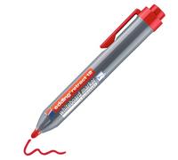 Edding retract 12 marqueur pour tableaux blancs - rouge - 1 stylo - Pointe ronde 1,5-3 mm - sans capuchon - pour une utilisation d'une main sur tableau blanc, magnétique, en liège, mémo et chevalet