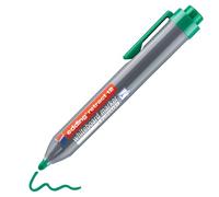 Edding retract 12 marqueur pour tableaux blancs - vert - 1 stylo - Pointe ronde 1,5-3 mm - sans capuchon - pour une utilisation d'une main sur tableau blanc, magnétique, en liège, mémo et chevalet