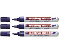 edding Securitas 8280 Marqueur UV, incolore, pointe ogive 1,5-3 mm (3)