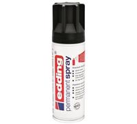 EDDING Spray acrylique 5200 permanent 200 ml Noir foncé mat – Lot de 2