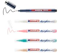 Edding stylos marqeurs set créatif - 5300 marqueurs acryliques et 1800 fineliners - set de 5 - avec instructions et accessoires - dessin et coloriage manga pour débutants et professionnels