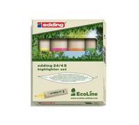 Edding Surligneur Ecoline E-24 Étui De 4 Pièces En Couleurs Assorties 1 Unité(S)