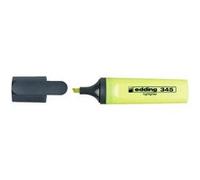 edding Surligneur 345 – Pointe biseautée 2–5 mm – Bleu clair – 1 stylo