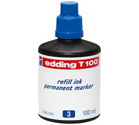 Edding T100 Encre de recharge permanente 100 ml (10 unités)