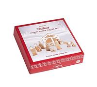 Eddingtons Emporte-pièce en forme de crèche de Noël Pain d'épices Lot de 10