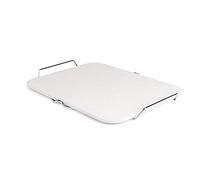 Eddingtons Rectangular Pizza Stone with Metal Serving Rack