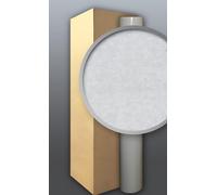 EDEM 80300BR60-4 Papier peint intissé blanc à relief à peindre 4 rouleaux 106 m2